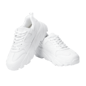 Shoes with a massive sole