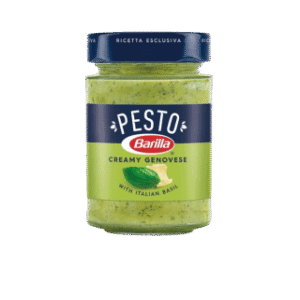 Pesto sauce Barilla with parmesan and basil
