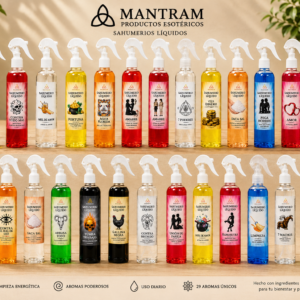 sahumerios líquidos esotéricos 28 aromas surtidos