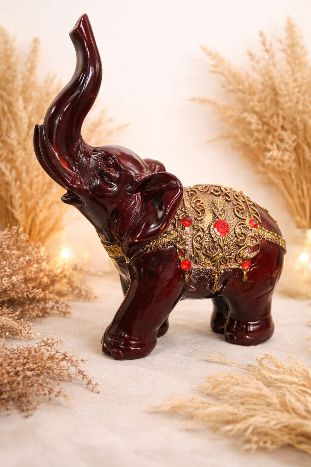 elefante decorativo de la prosperidad roja elefante decorativo de la prosperidad roja
